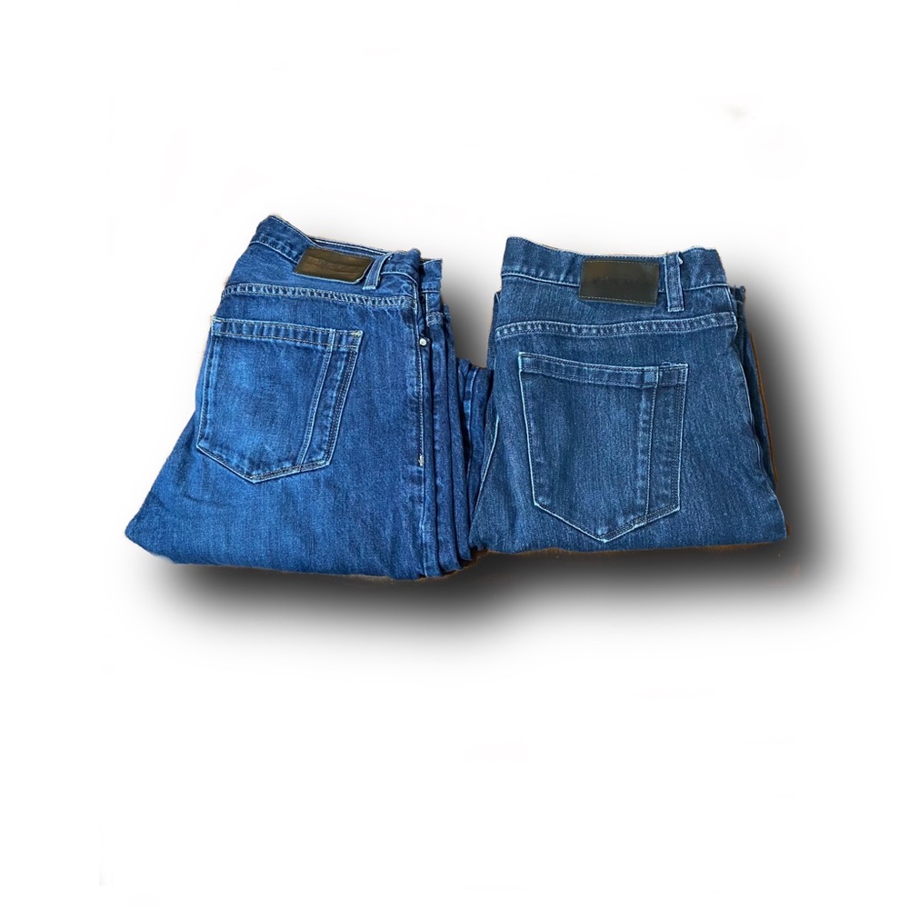 Two Perry Ellis Slim Fit Jeans